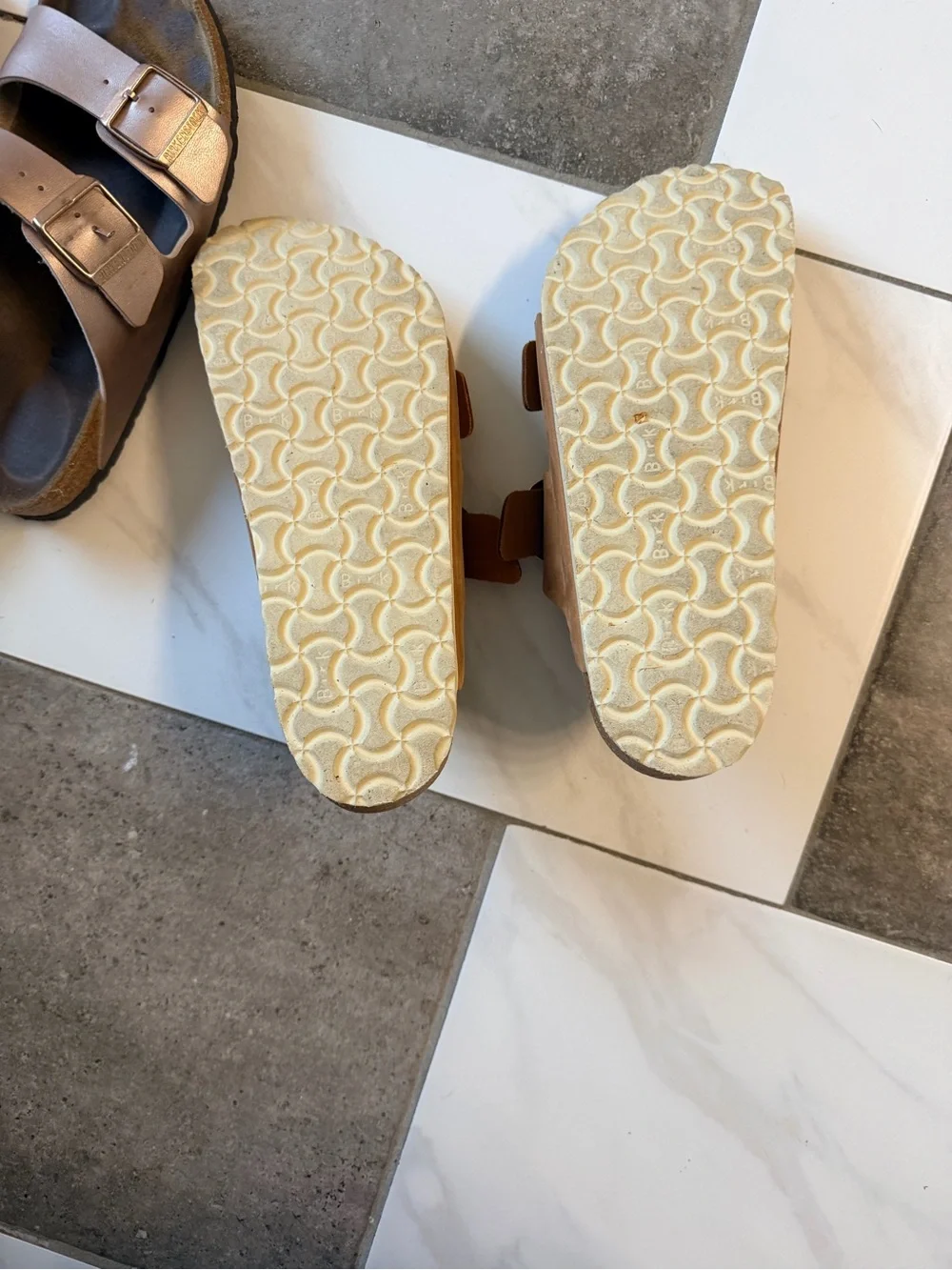 Birkenstock Two-Strap Sandals in Cognac - Picture 2 of 2
